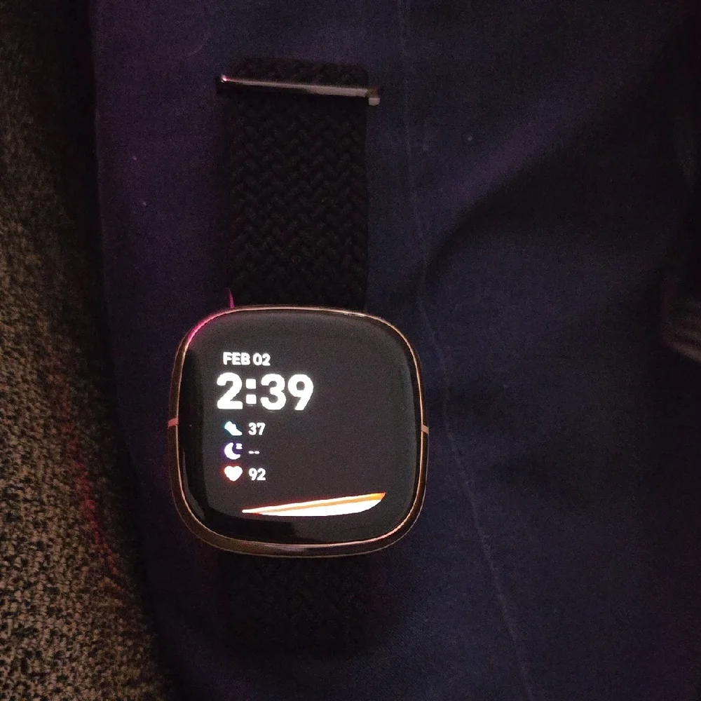 Fitbit Sense Black Band - Picture 1 of 3